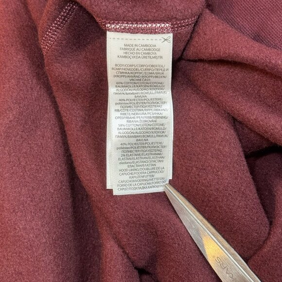 Polo Ralph Lauren Burgundy Red Wine Pony Pullover Hoodie Sweatshirt Men's 4XLT - Picture 5 of 9